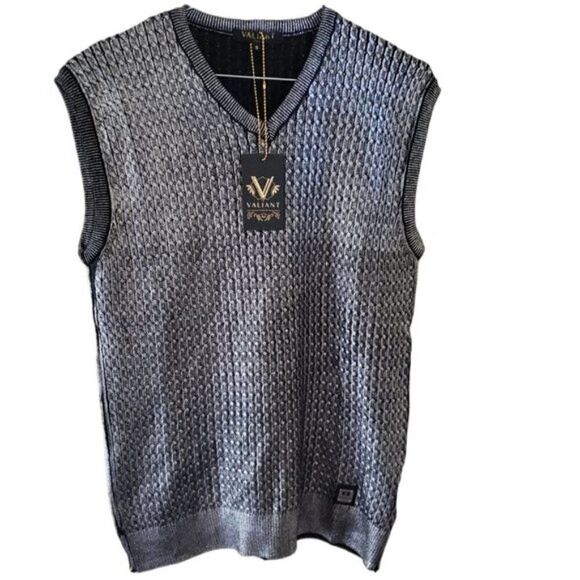 Valiant Paris Silver Vest New with Tags - Picture 1 of 3